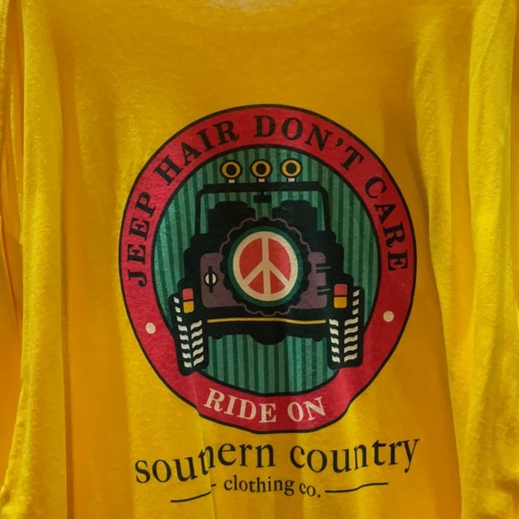 This is a 3x short sleeve tshirt saying is Jeep hair don’t care - Picture 1 of 2